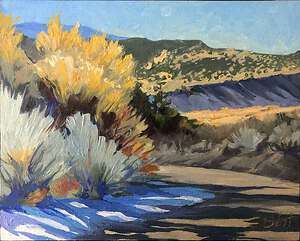Western Winter Landscape by Stephanie West, Image 1.