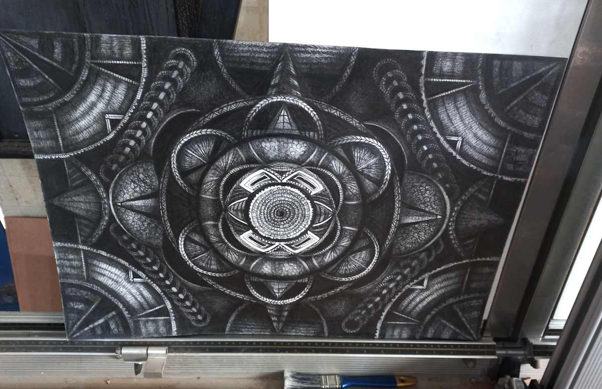 AFRICAN MANDALA by Alexander Botha, Image 1.