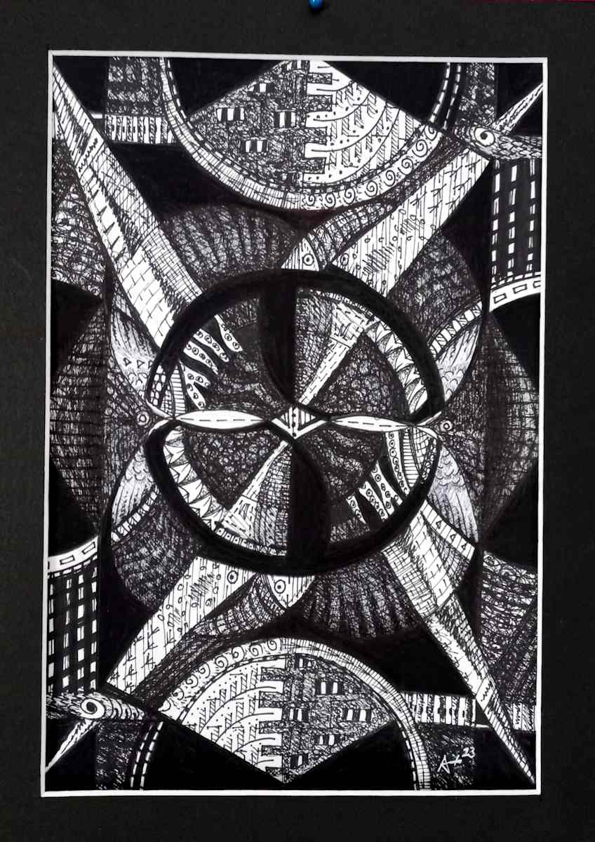 BW MANDALESQUE by Alexander Botha, Image 1.