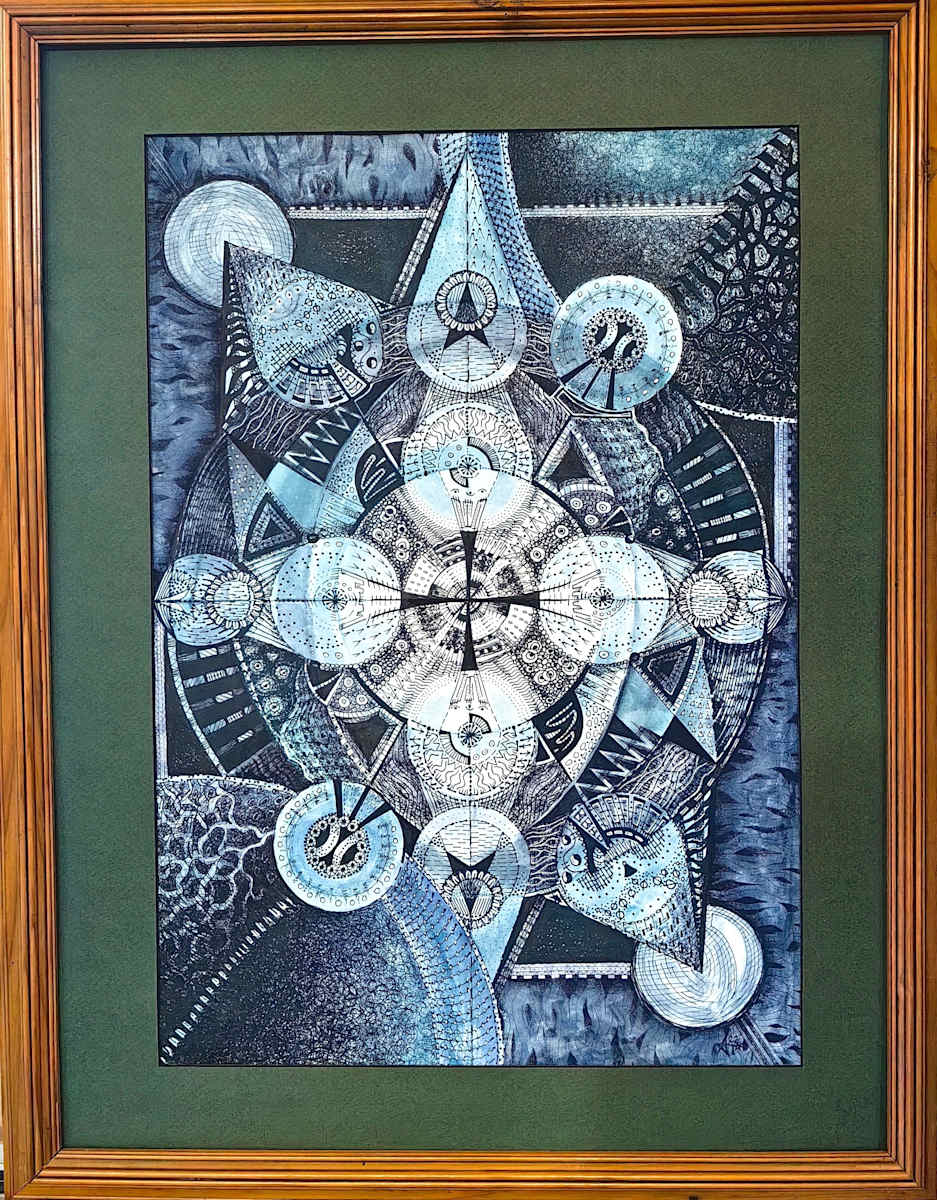 BLUE MOOD by Alexander Botha, Image 1.