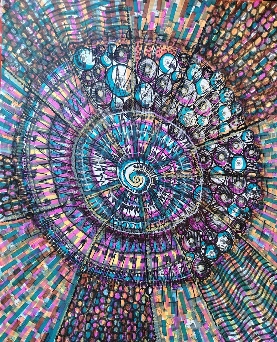 MARKER ABSTRACT by Alexander Botha, Image 1.
