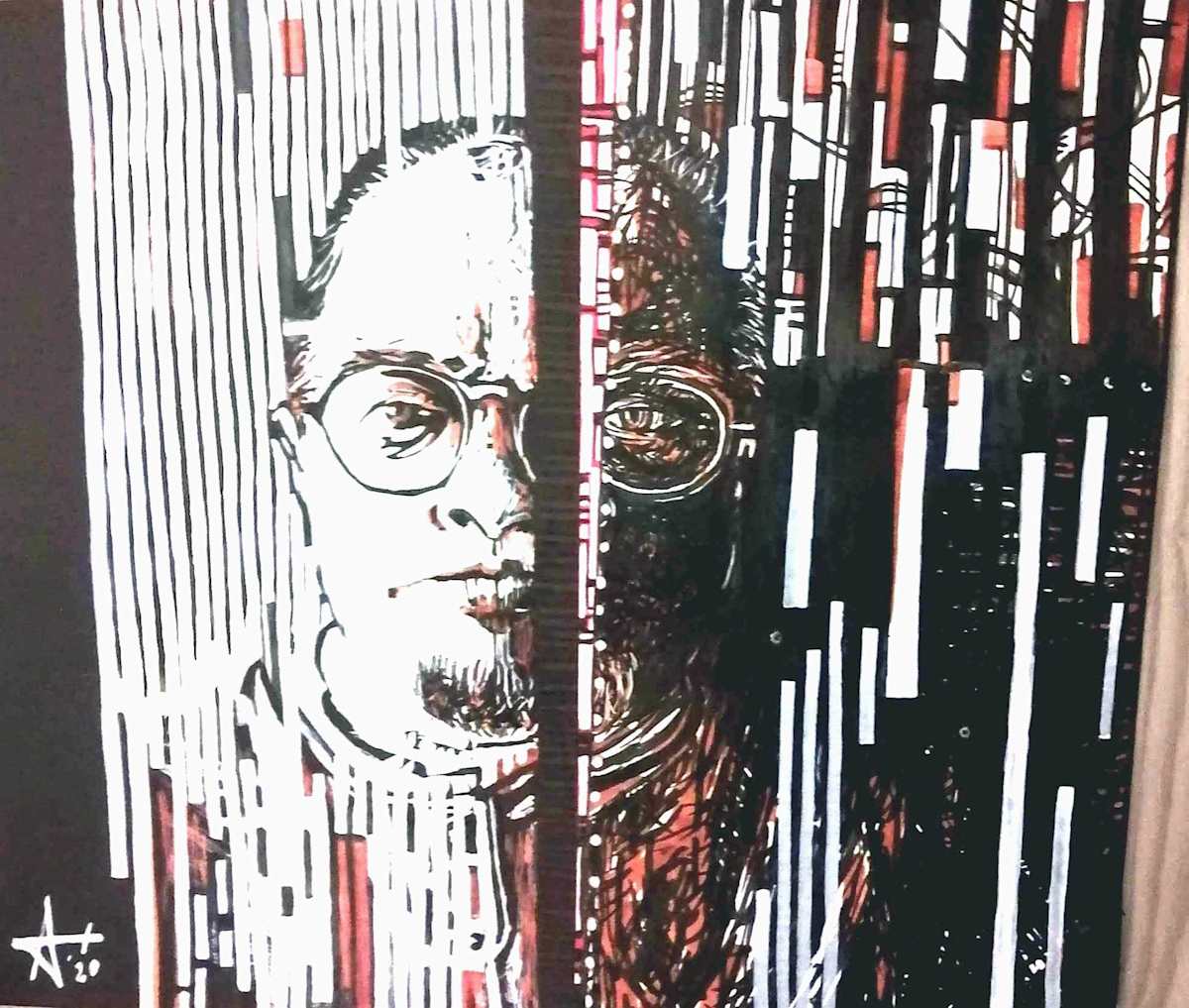 SHADOW WORK - SELF PORTRAIT by Alexander Botha, Image 1.