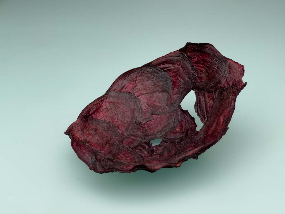 Beetroot vessel by Annette Holtkamp 
