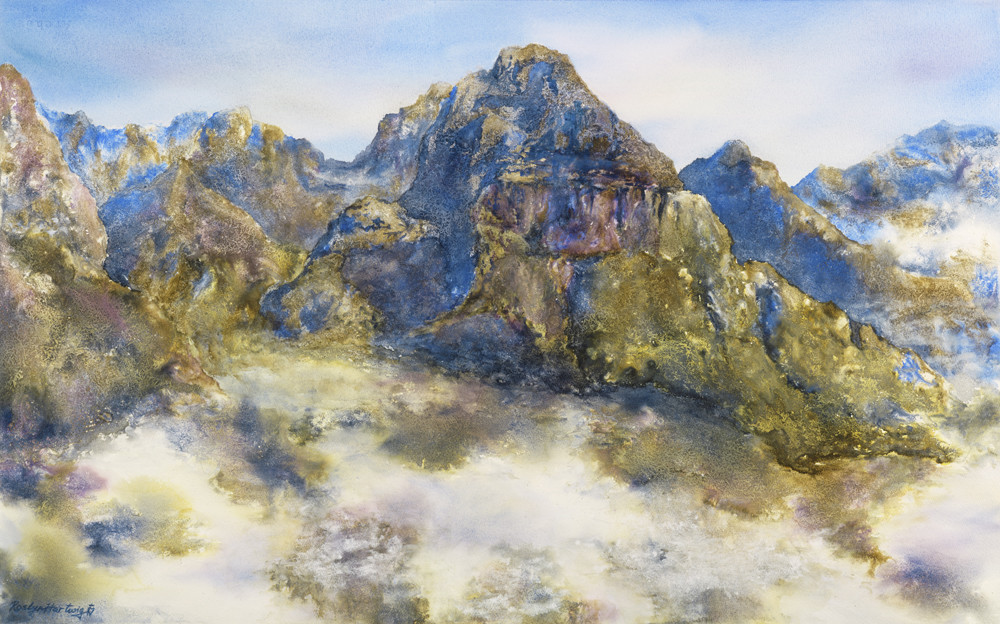 Rise above, O Mountain of Victory by Roslyn Hartwig 
