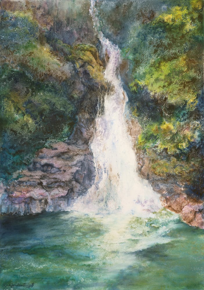 Fountain of Triumph; Curtain of Hope by Roslyn Hartwig 