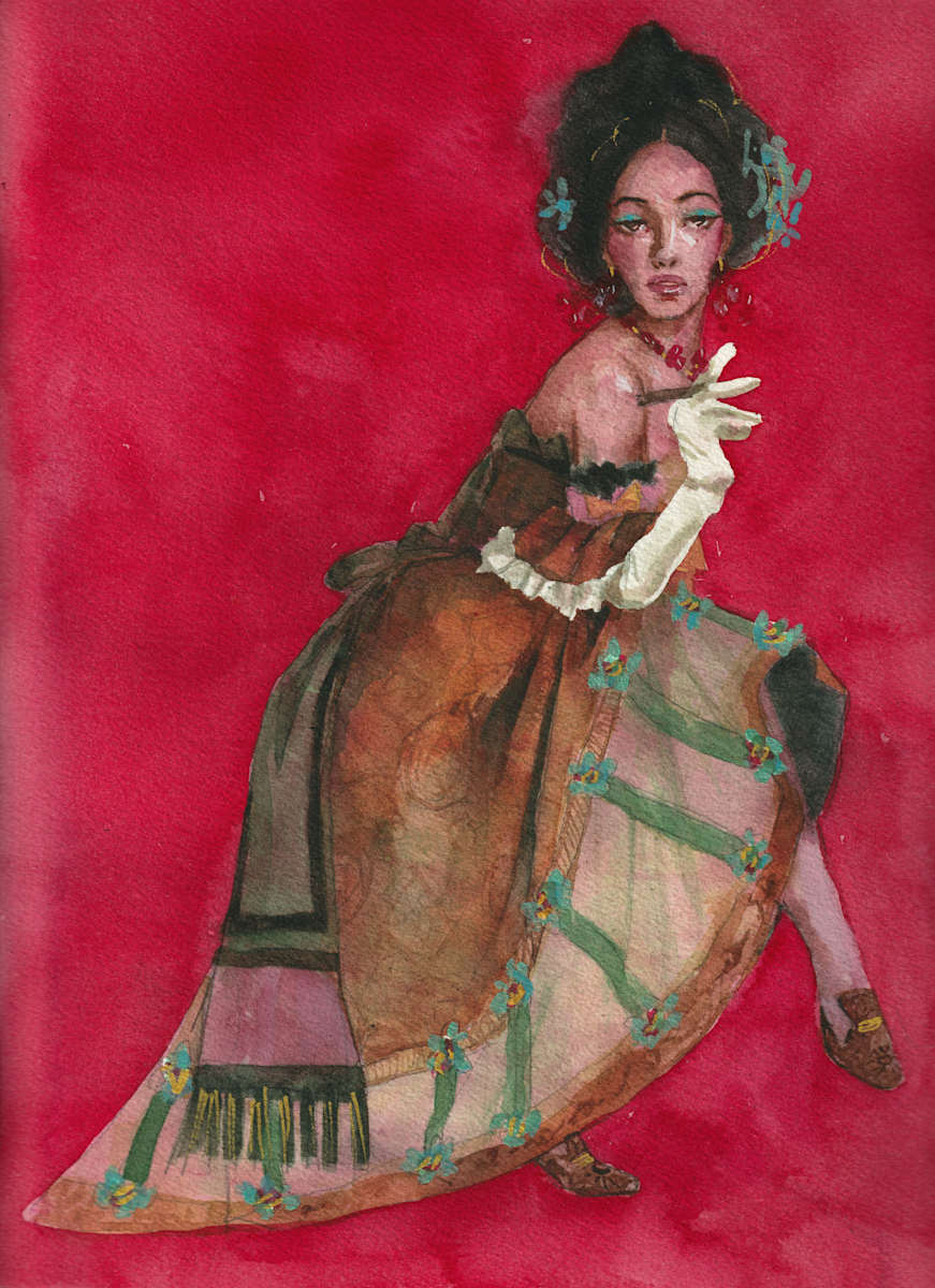 femme la rouge by Tyler Belizaire, Image 12.