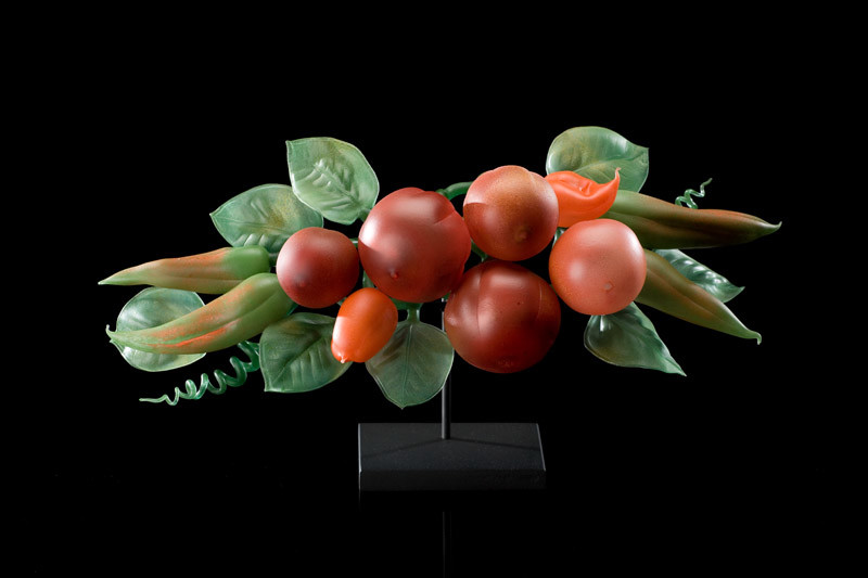 Tomatoes and Peppers by Kathleen Elliot 