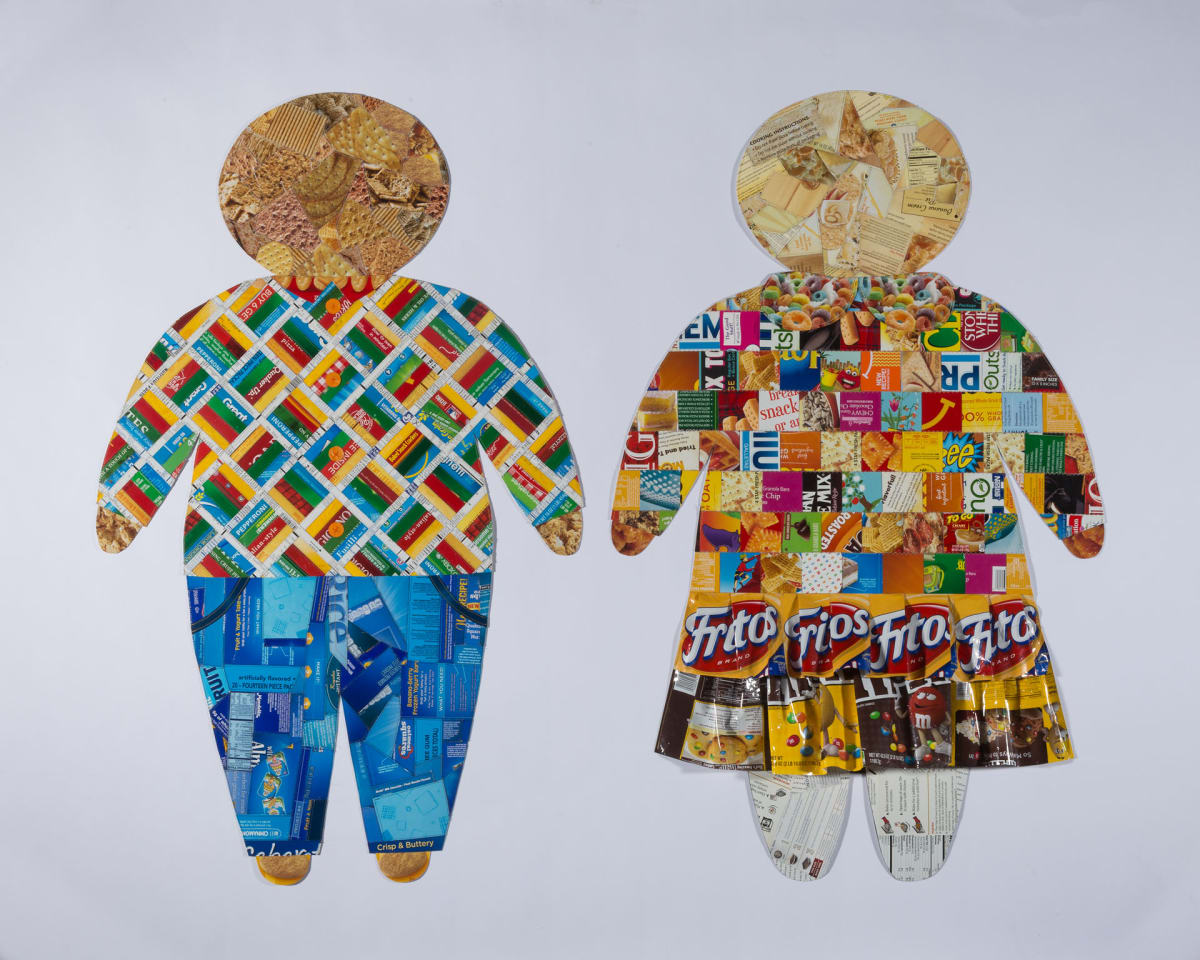 Sugar Children #6 (Fritos and M&M's skirt) by Kathleen Elliot 