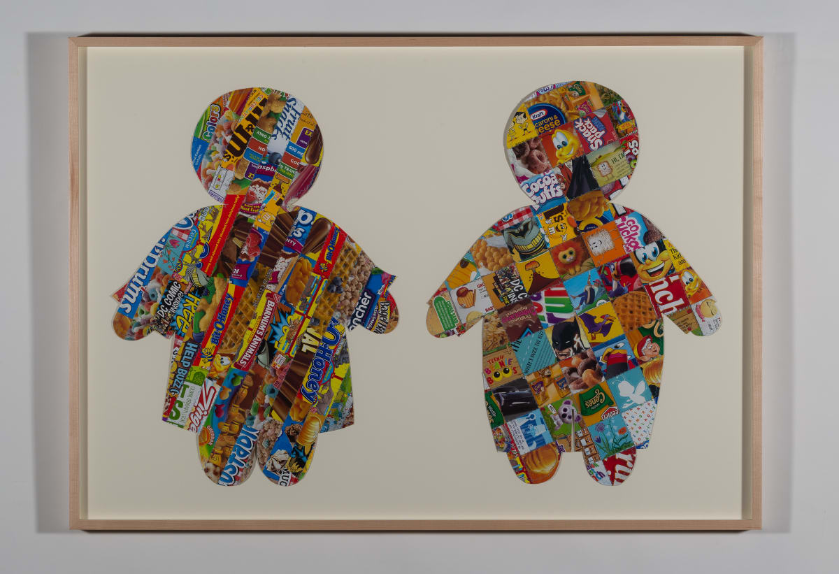 Sugar Children #10, Stripes and Squares by Kathleen Elliot 