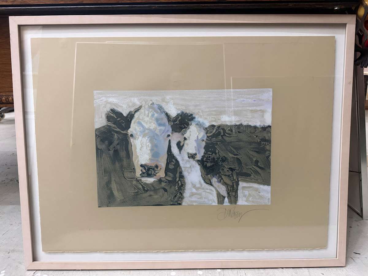 731	SR 15    	34"x26"	Monotype by Don Coen, Image 1.