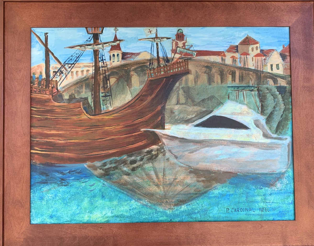 St. Augustine harbor by Pamela Bell 
