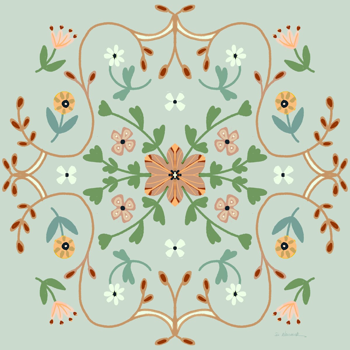 The Autumn Flower Dance by Debbie Warnock, Image 1.