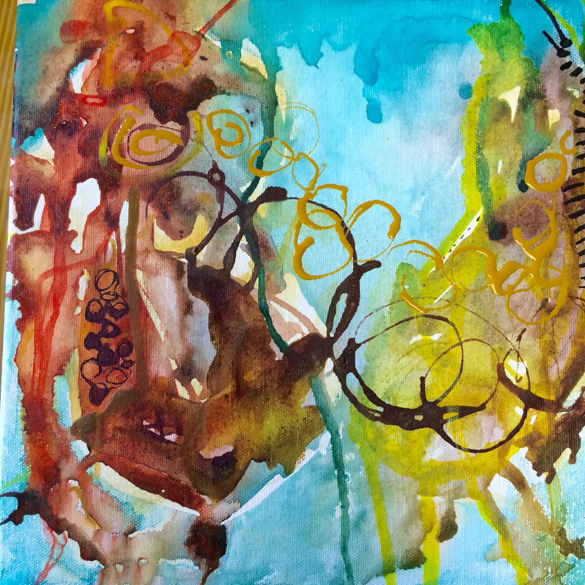 Coffee and Conversation by Debbie Warnock 