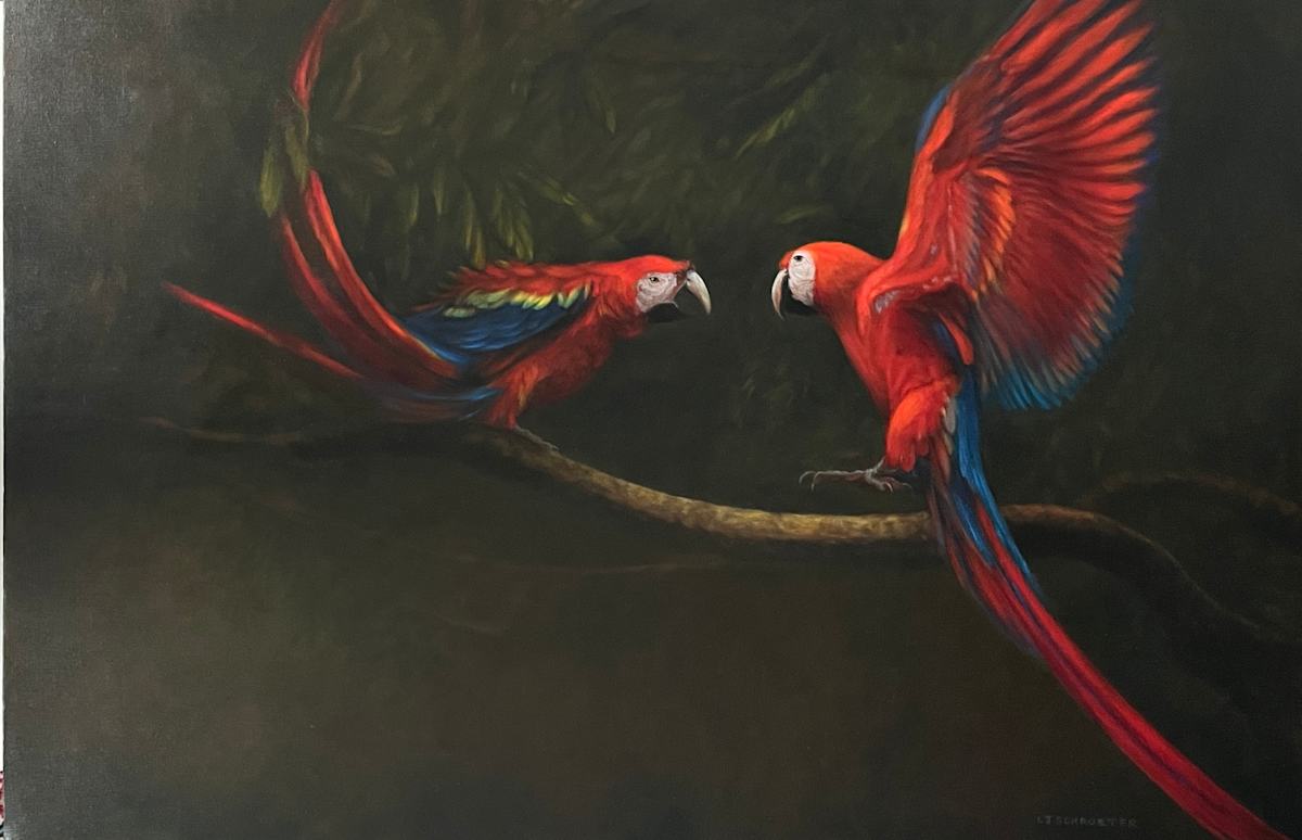 Scarlet Quarrel by Linda J Schroeter, Image 1.