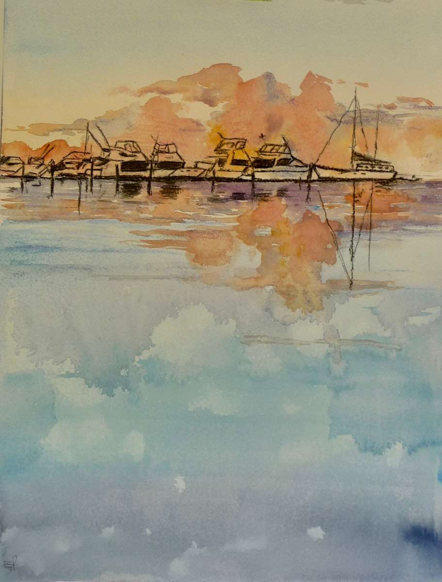 Fremantle Boats by Mirella Prolongeau, Image 1.