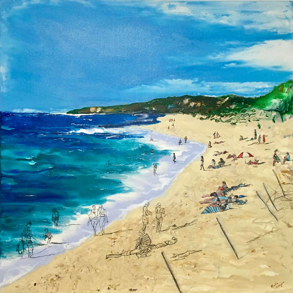 Gnarabup Through the Day by Mirella Prolongeau, Image 1.