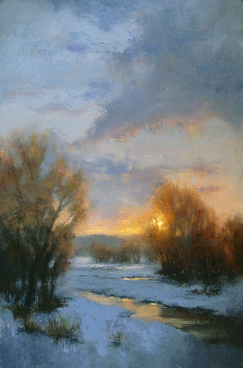 Winter Sky by Jane Hunt 