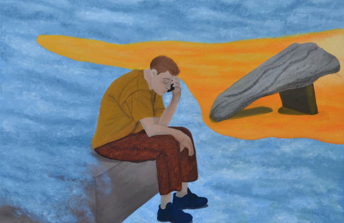 Discussing Not Avoiding by Patricia Hynes, Image 1.