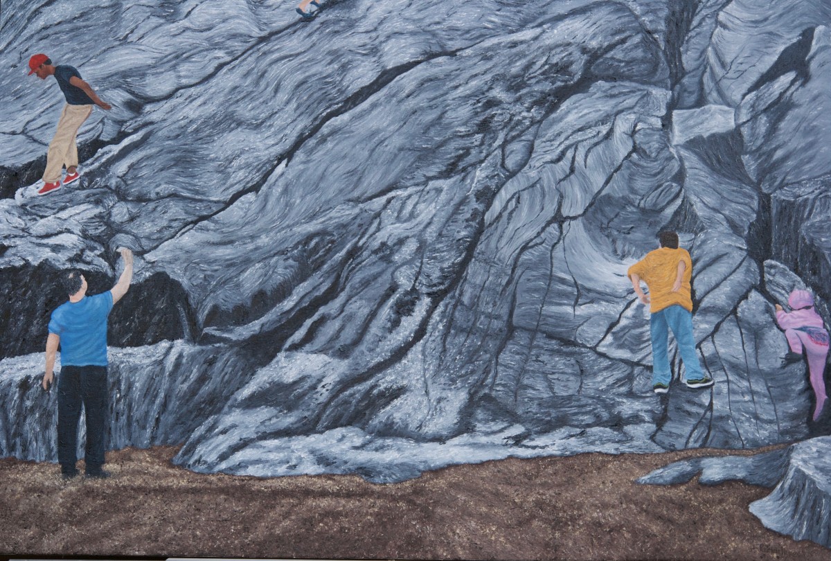 Scaling the Rocks by Patricia Hynes 