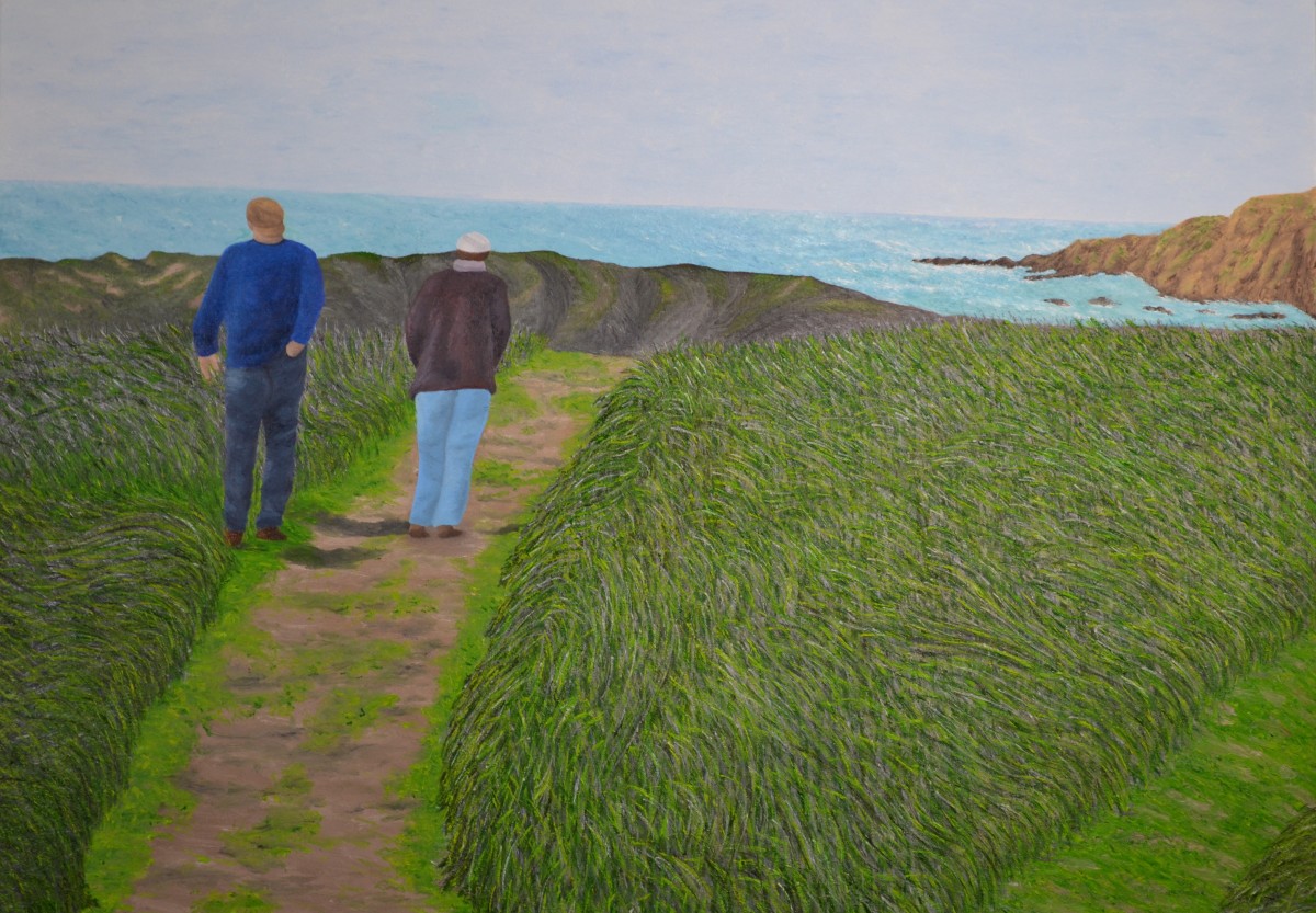 On The Downhill Path by Patricia Hynes 