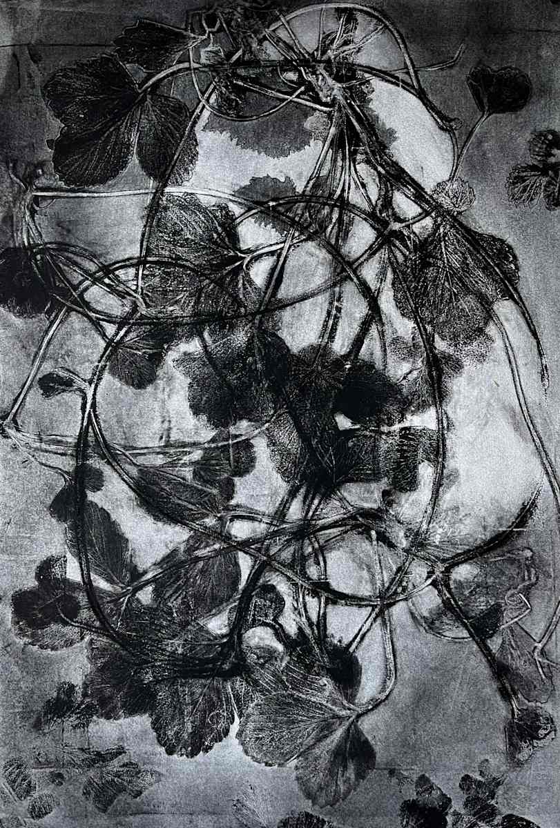 Moths to a Flame (Strawberry Runners) by Jamie Lee Ohland 