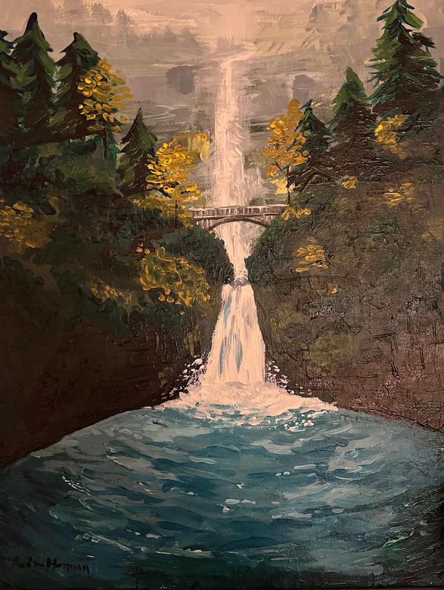 Multnomah Falls by Audra Harman, Image 1.