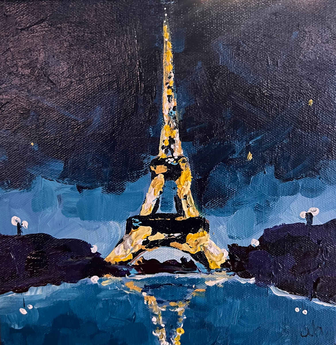 Eiffel Tower at Night by Audra Harman, Image 1.