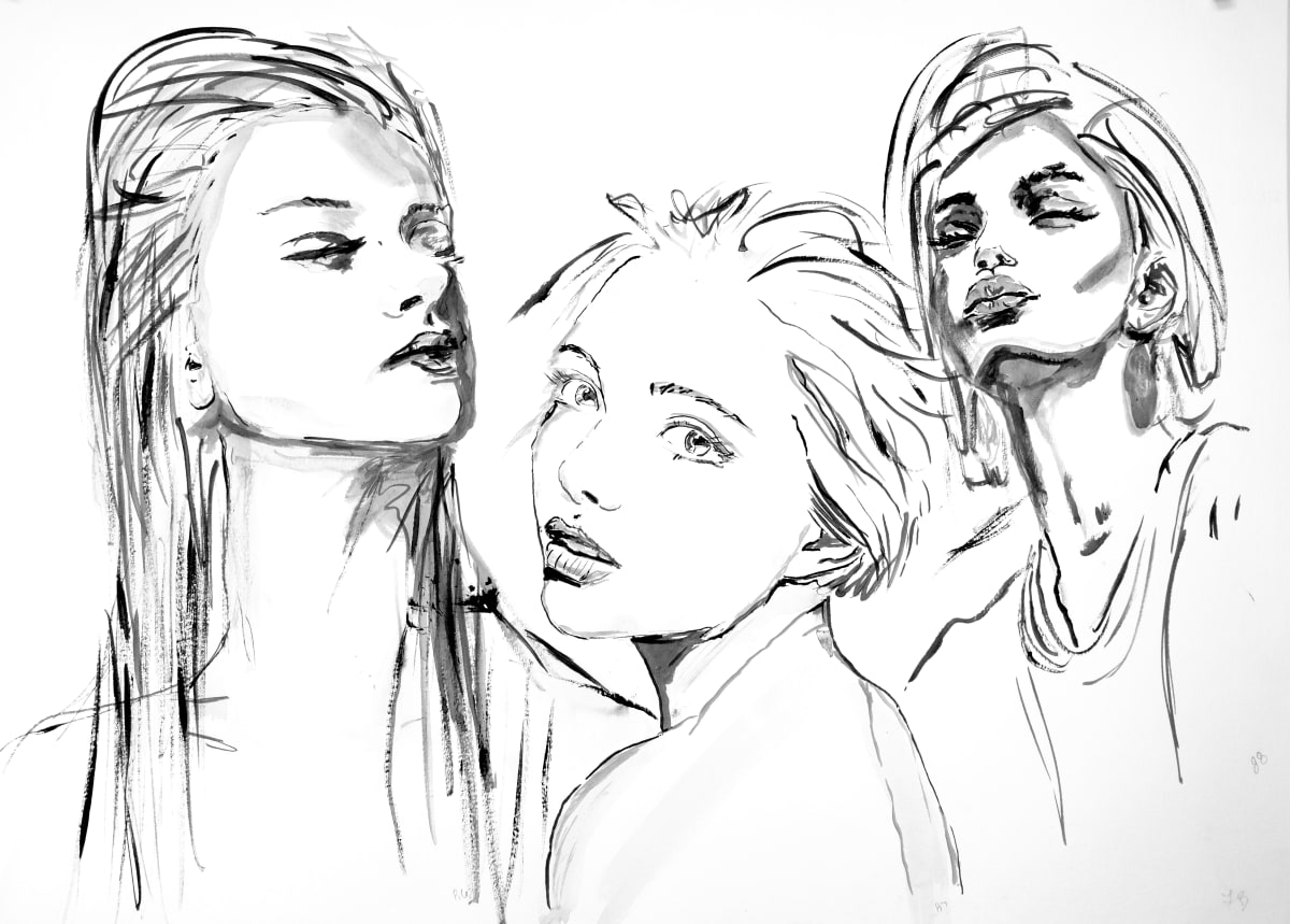 100 Women 86, 87, 88 by Lucy Boland 