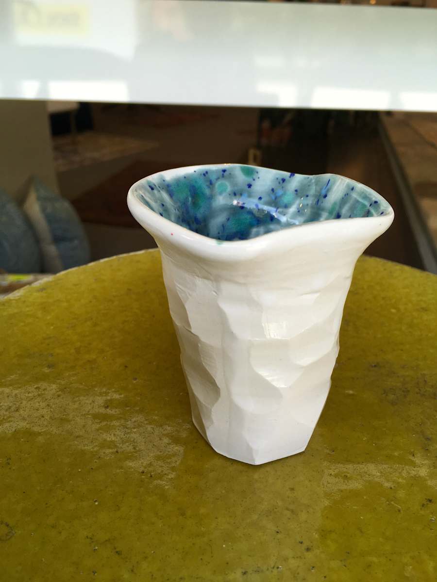 Hammered Juice Cup by Lucy Boland, Image 3.