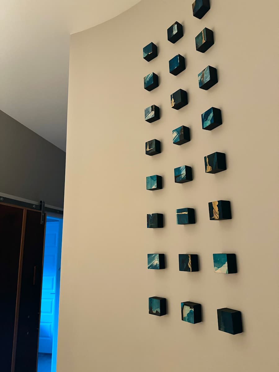Ash & Ink (38 Blocks) by Aaron Mitchell Johnson, Image 3.