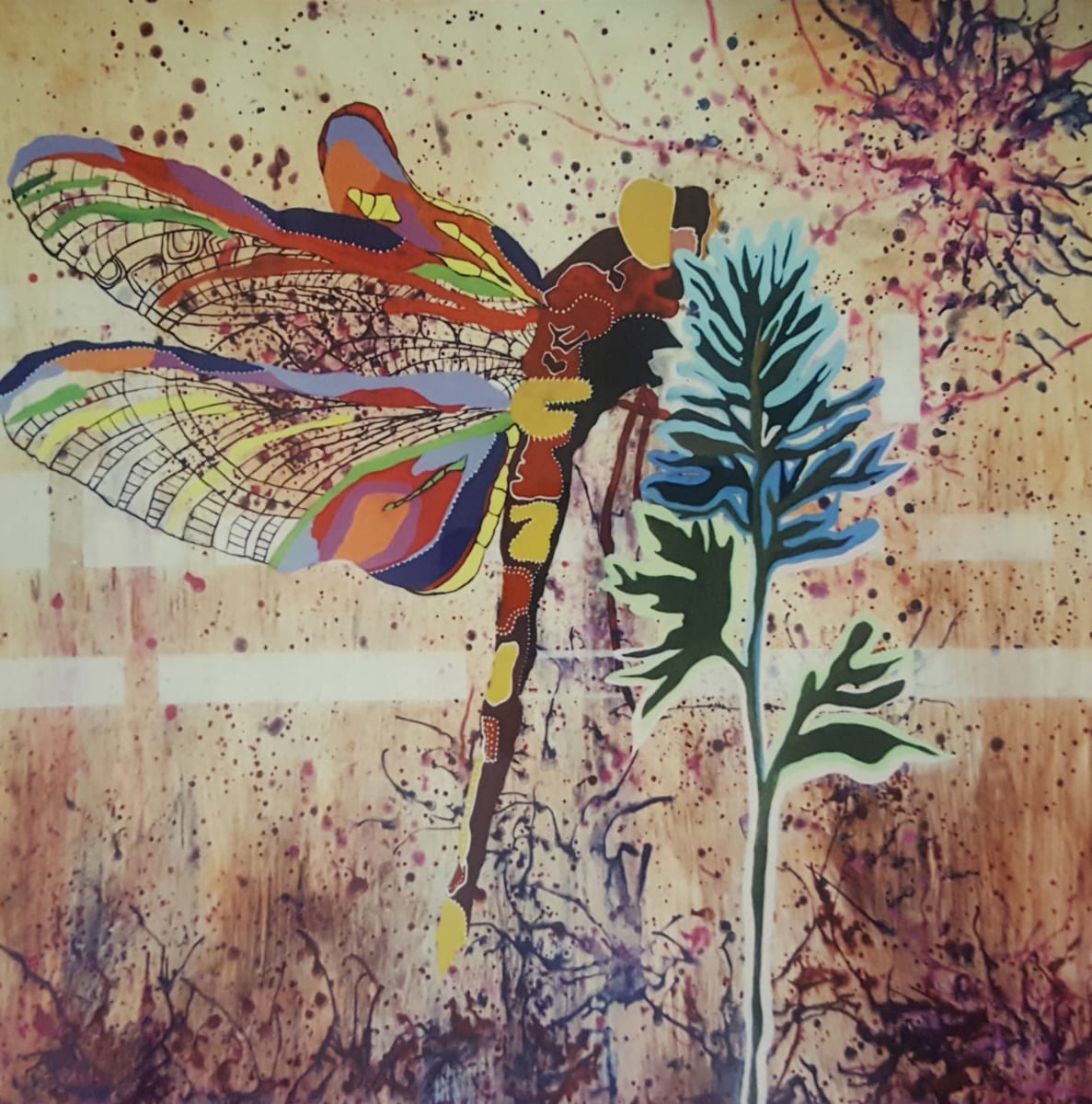 Dreamy Dragonfly by Tania Bolin 