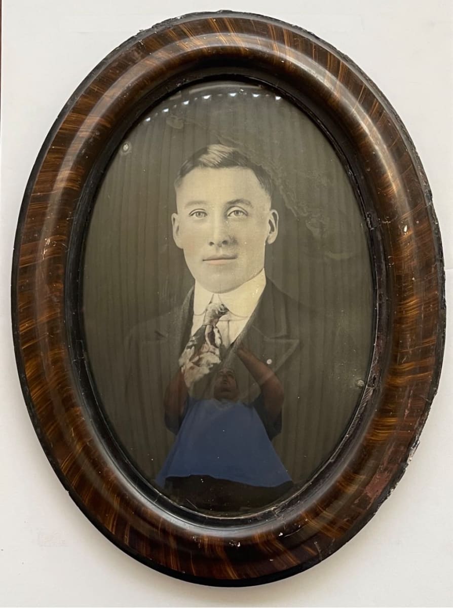 Handsome Man Portrait Looking to the Left 