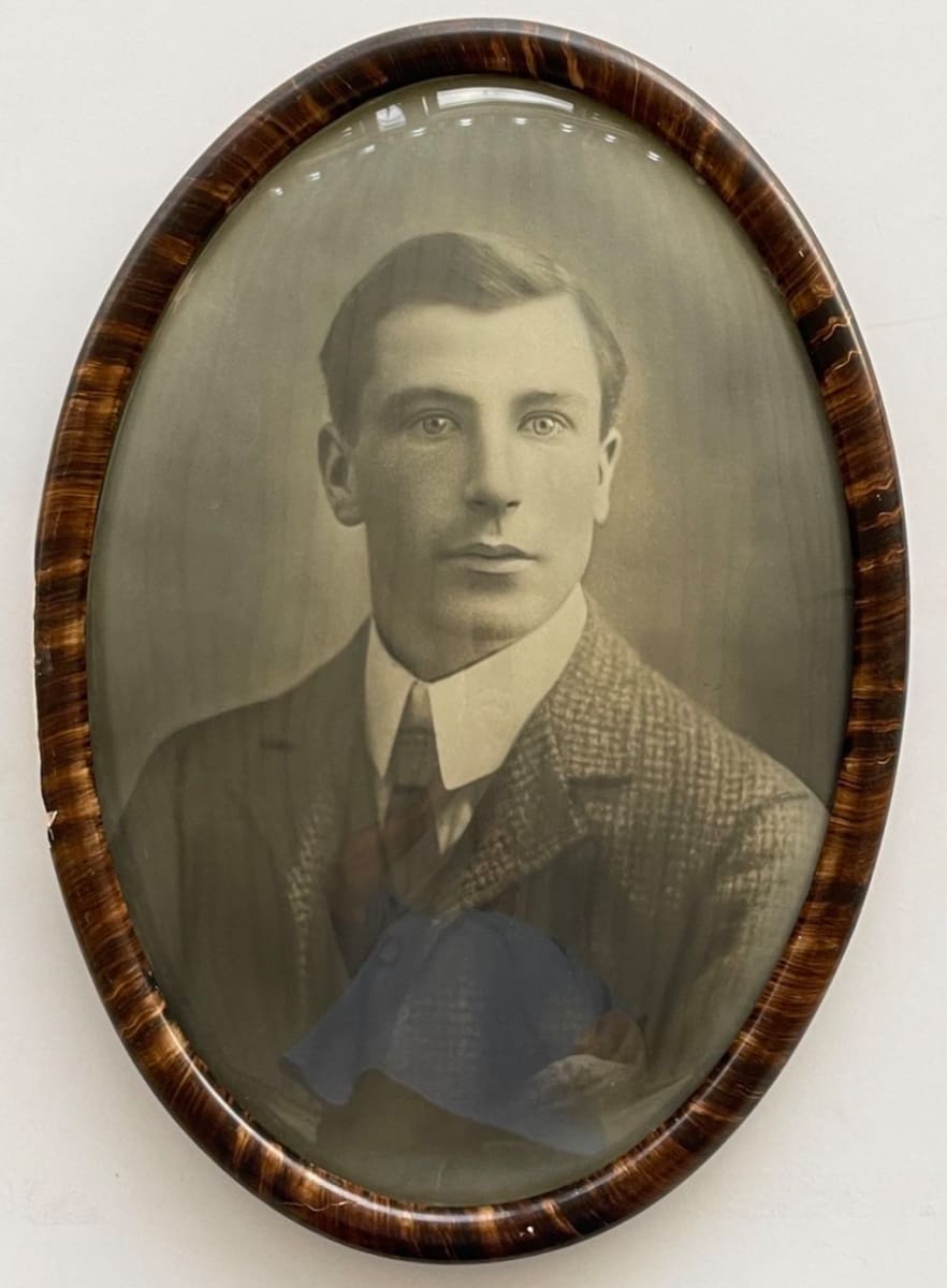 Handsome Man Portrait Looking to the Right 