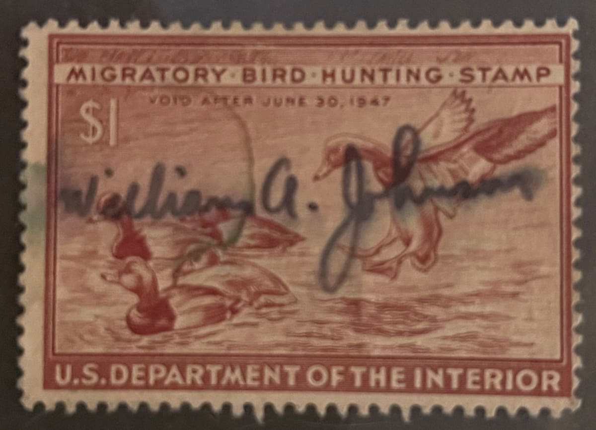 US RW13 Duck Hunting Stamp 