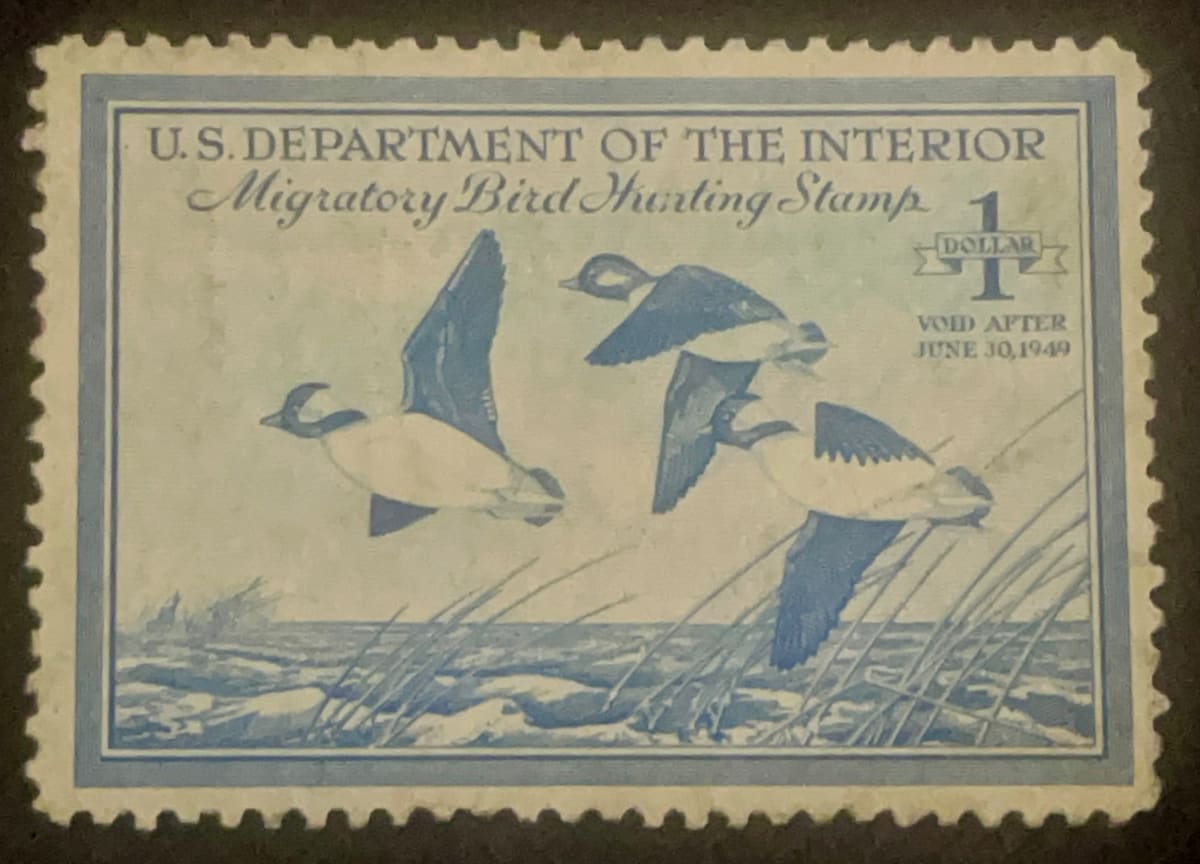 US RW15 Duck Hunting Stamp 