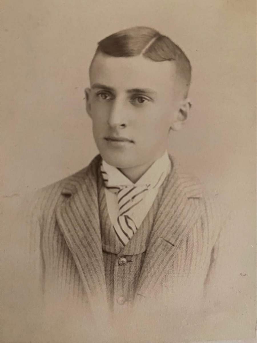 Candy Cane Tie by Crandall Brothers 