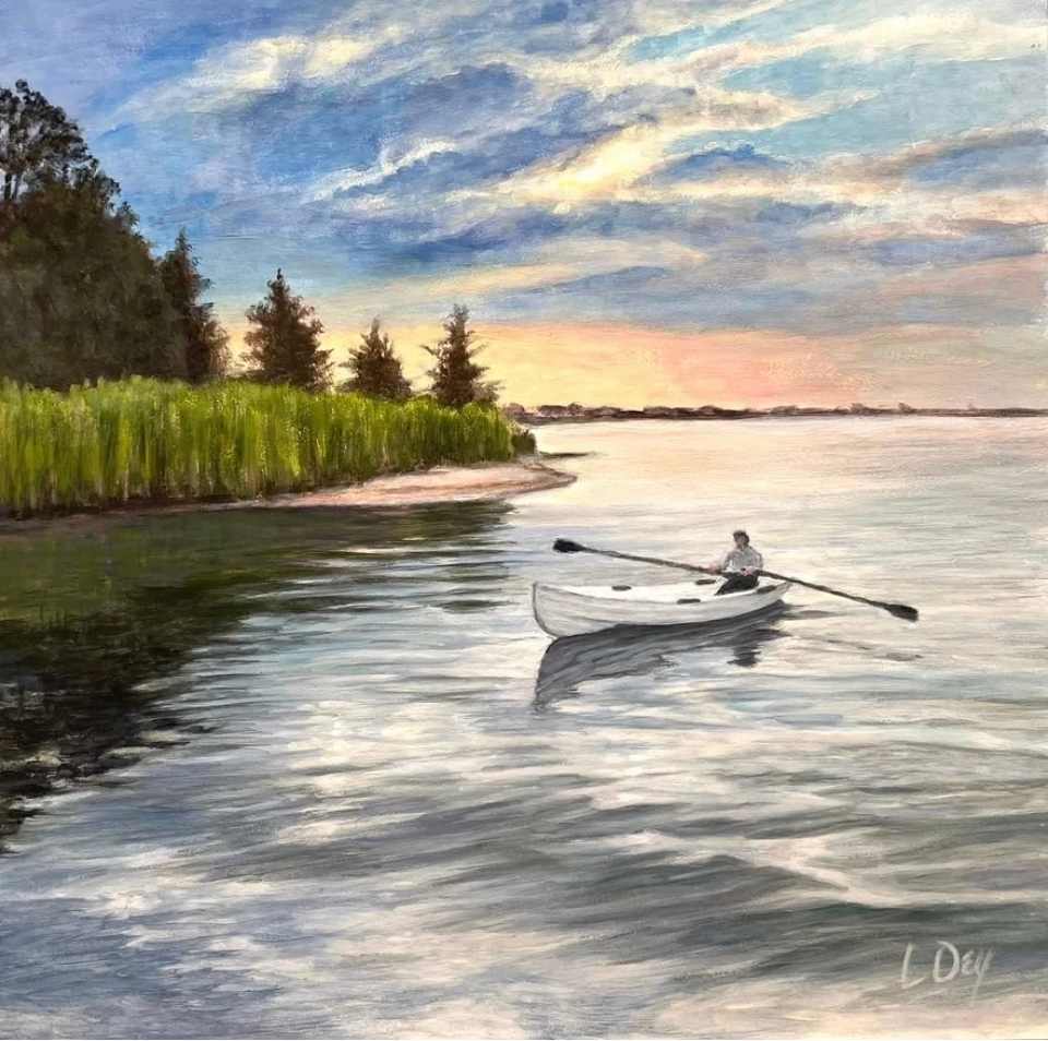 Calm Before Dusk by Lorraine  Dey 