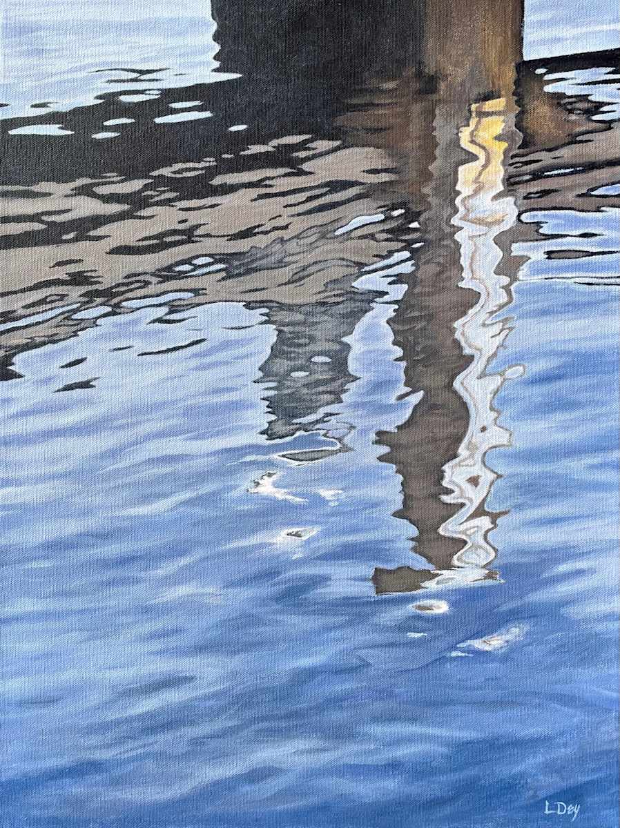 The Dock by Lorraine  Dey 