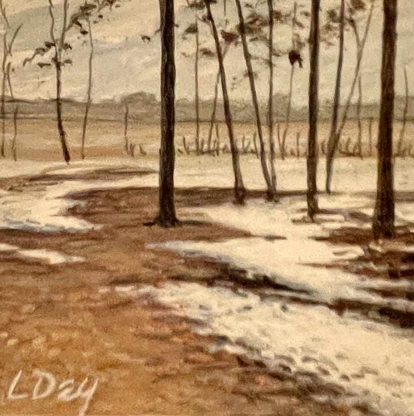 Winter Path by Lorraine  Dey, Image 1.