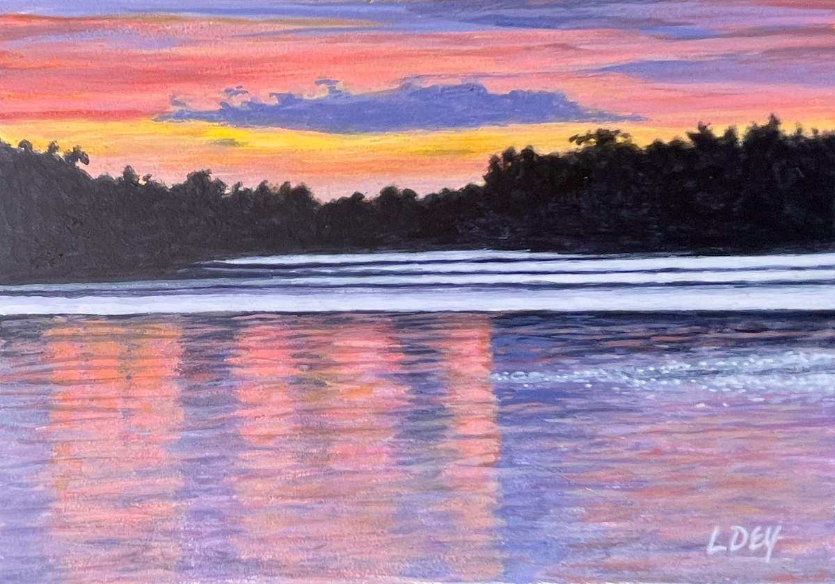 Ruby Sunset by Lorraine  Dey, Image 1.