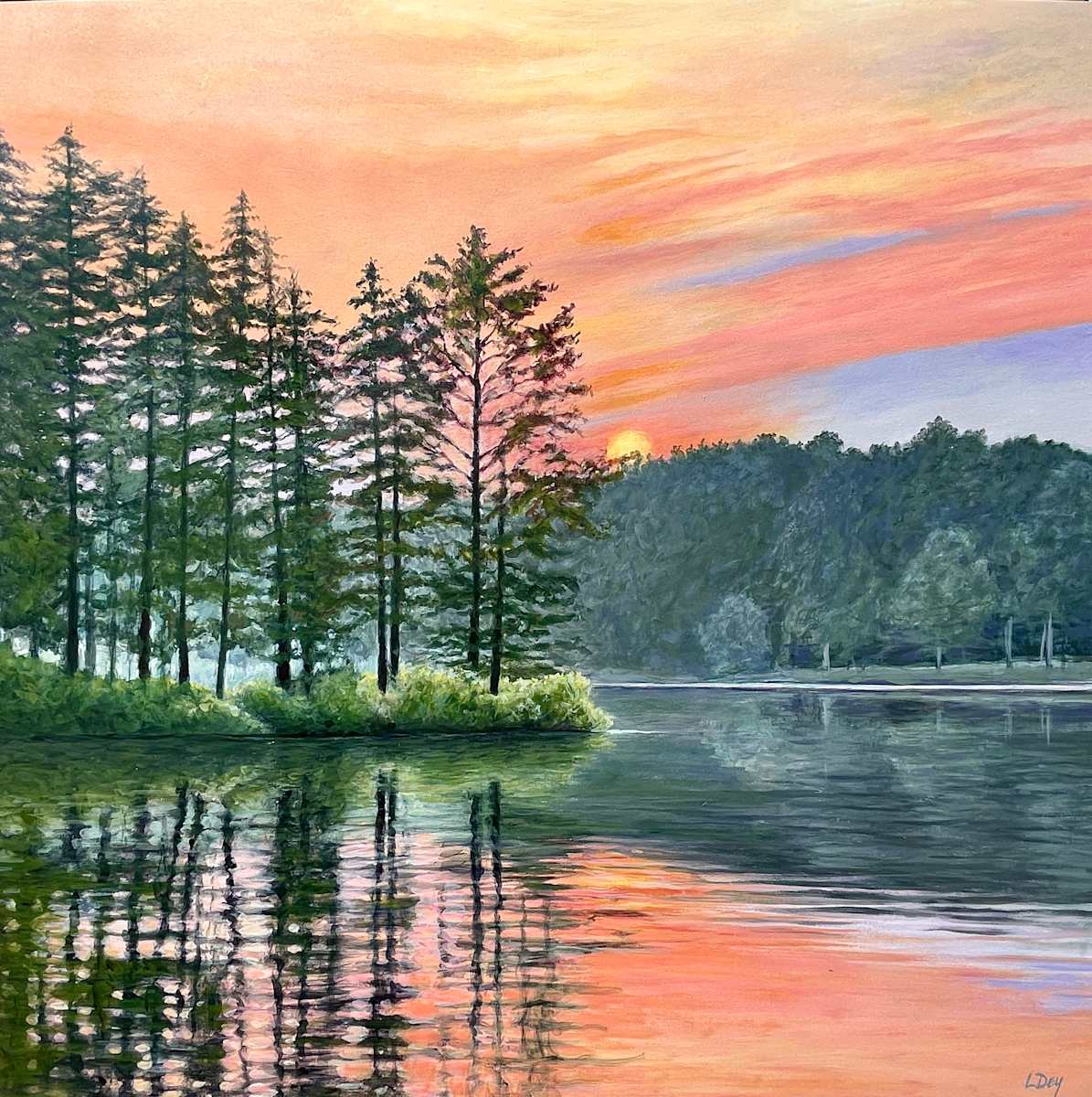 Lakeside Color by Lorraine  Dey, Image 6.