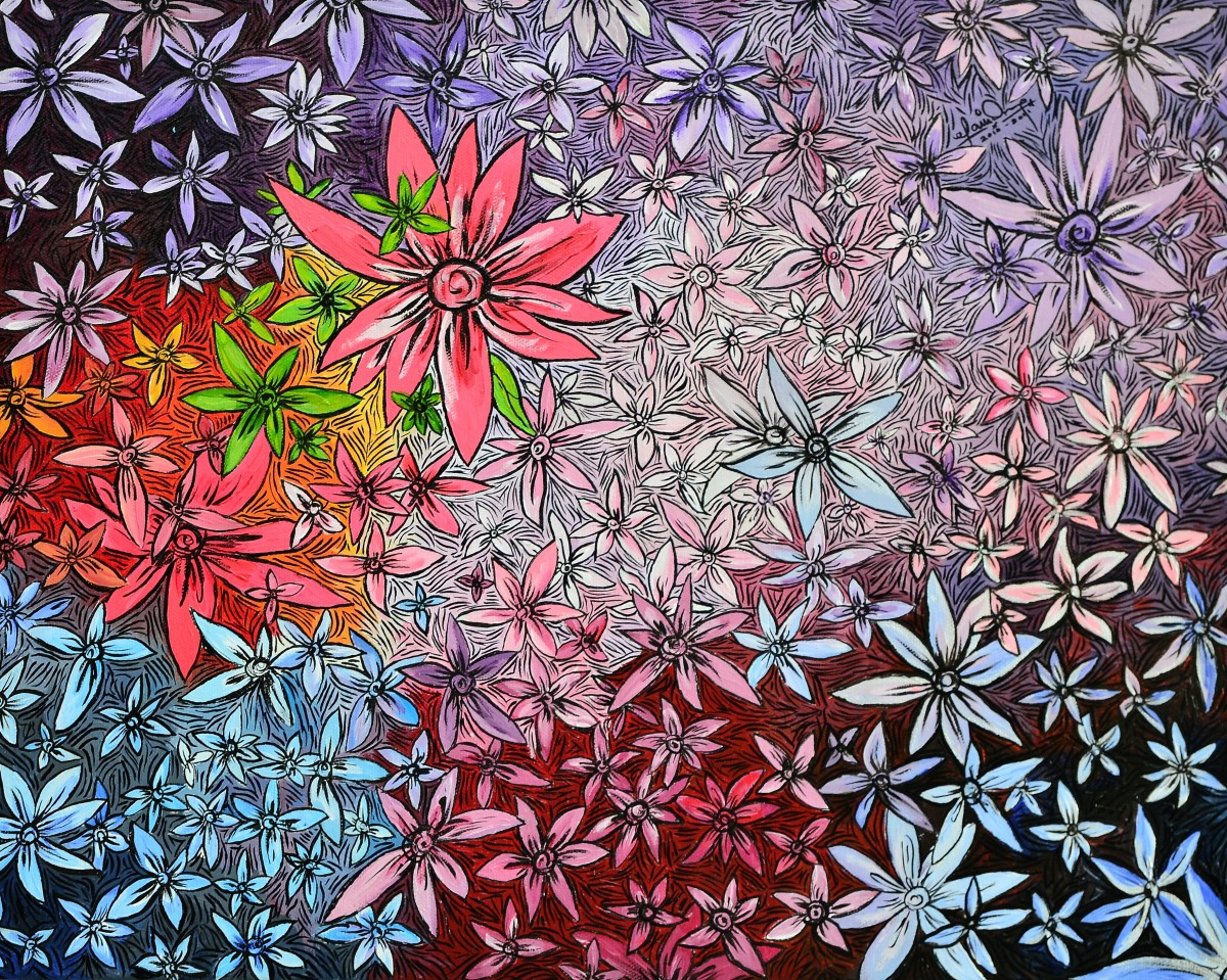 Got Over (Framed) by Elaine Wong 