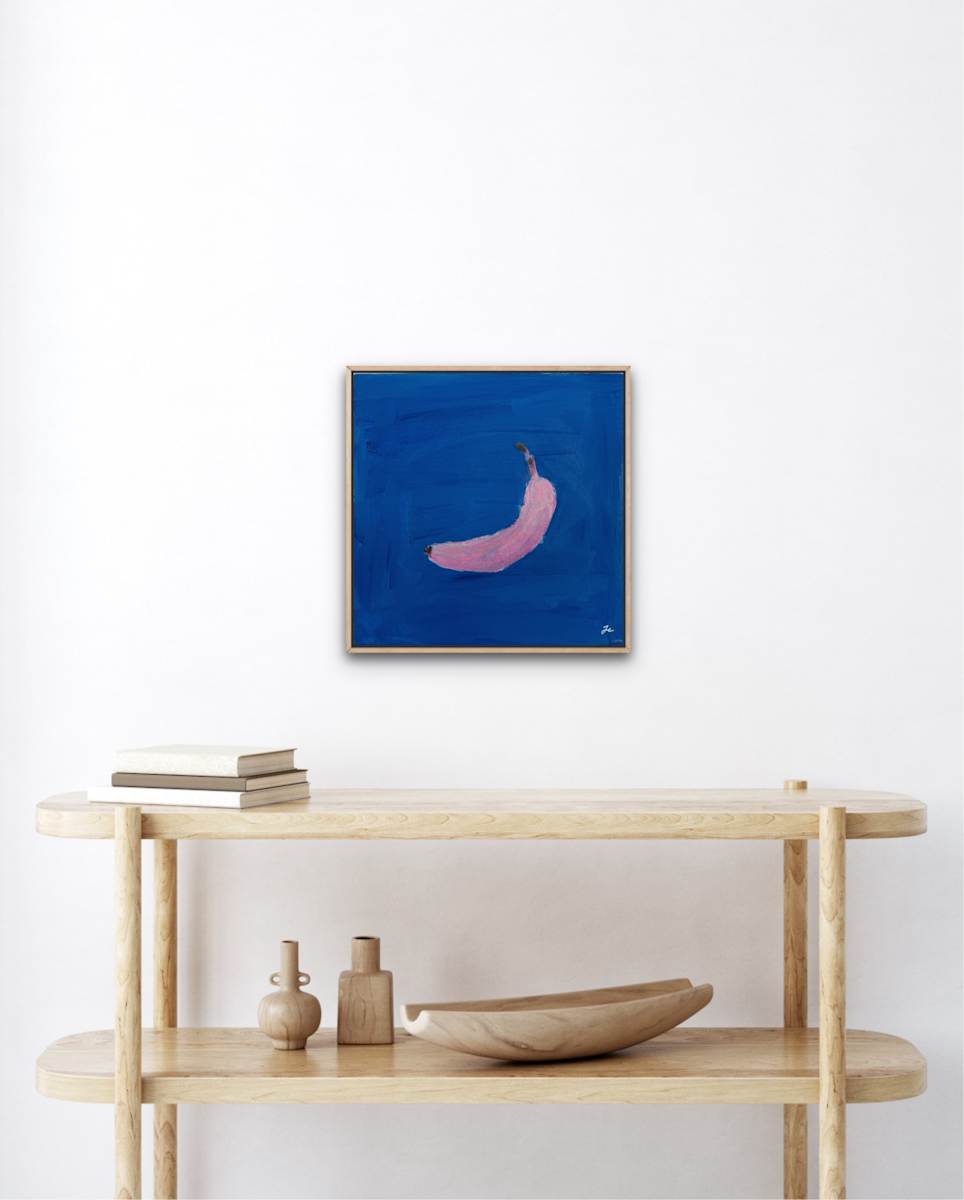Pink Banana 1 by Feauina Eves, Image 1.