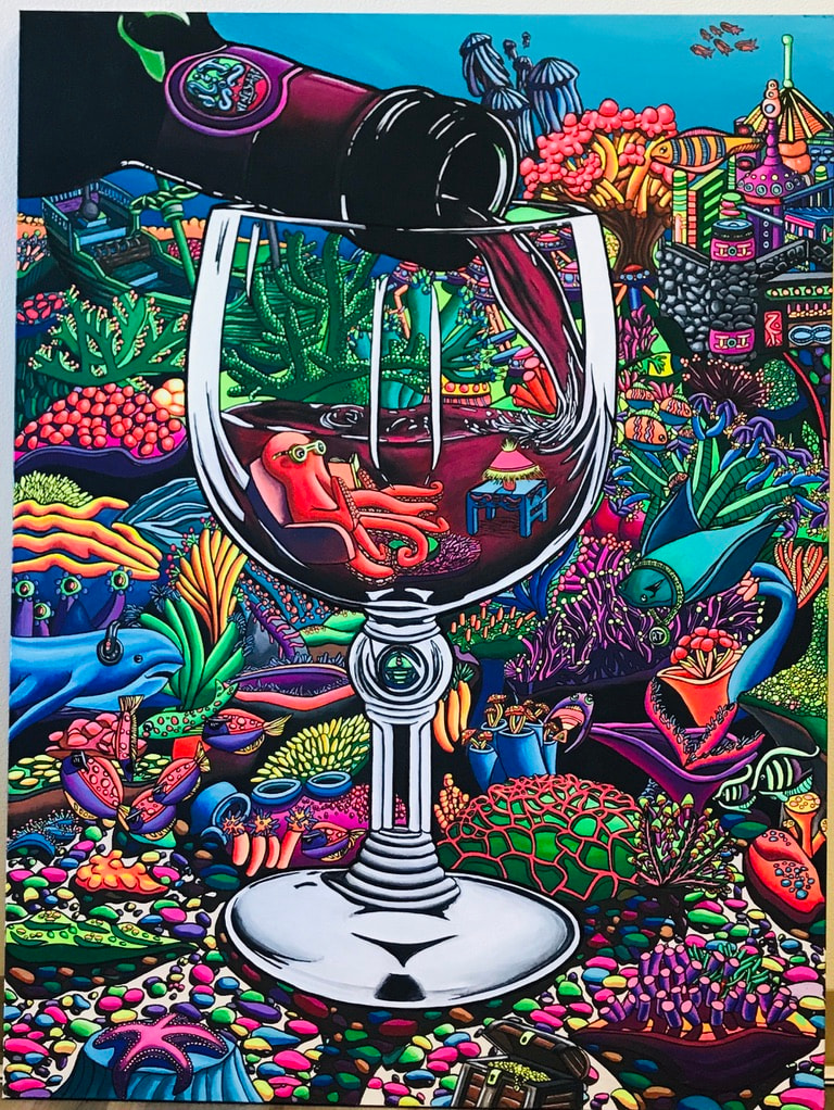 Cabernet My Cares Away 20/100 by Cody Smith 