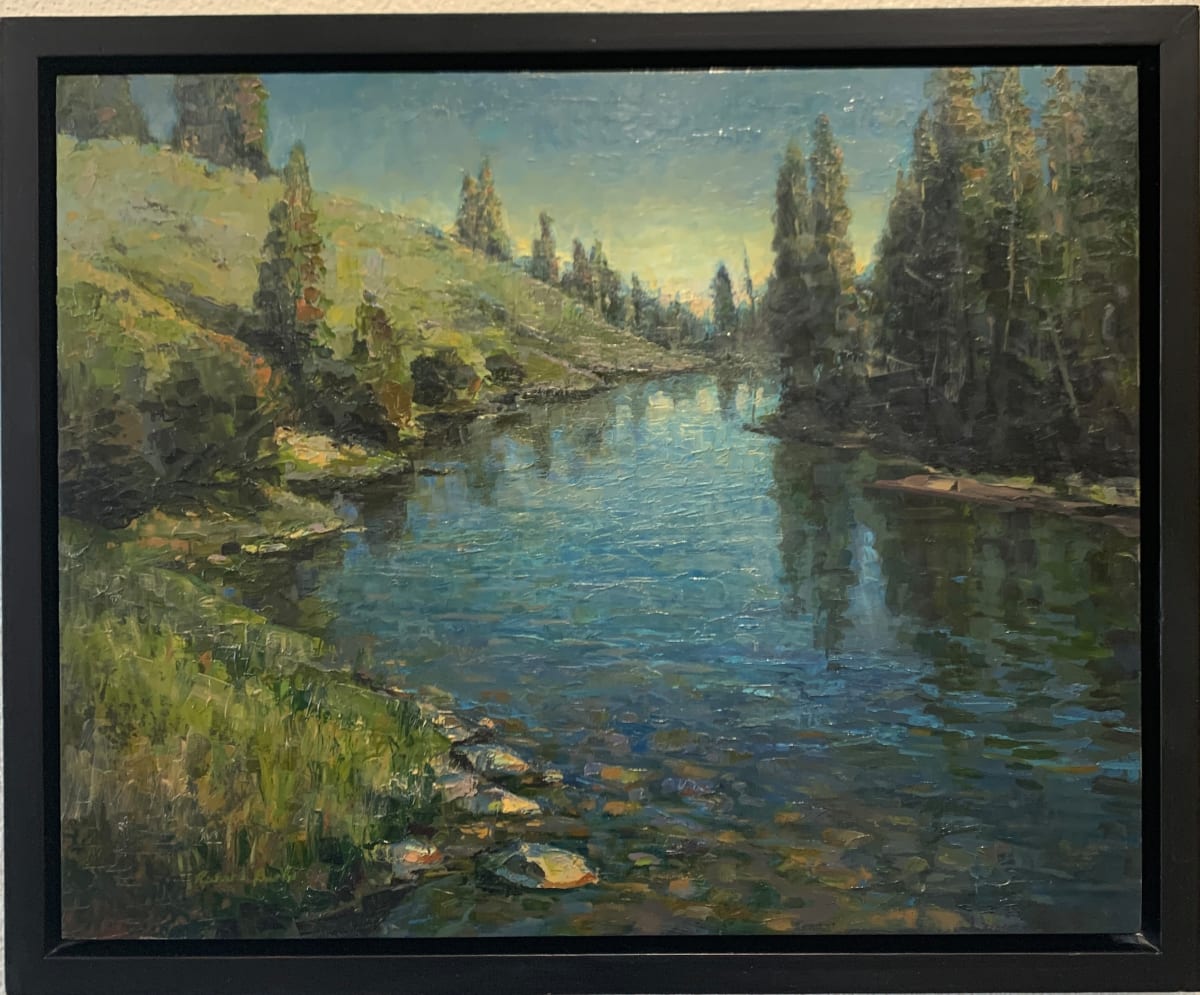 Boulder Creek Blue by Richard Burke 