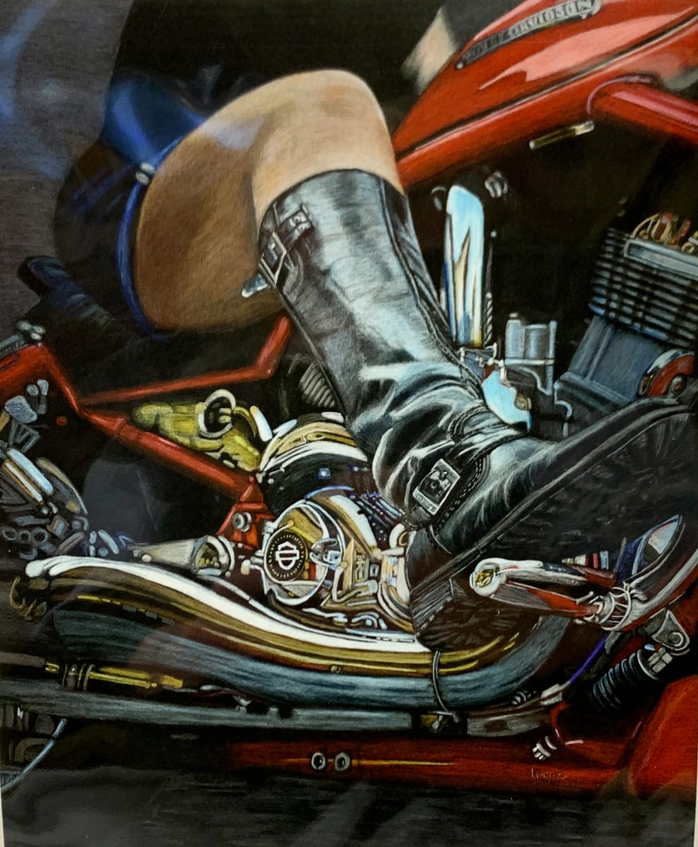 "Red Hot Cherie" by Irene Daly 