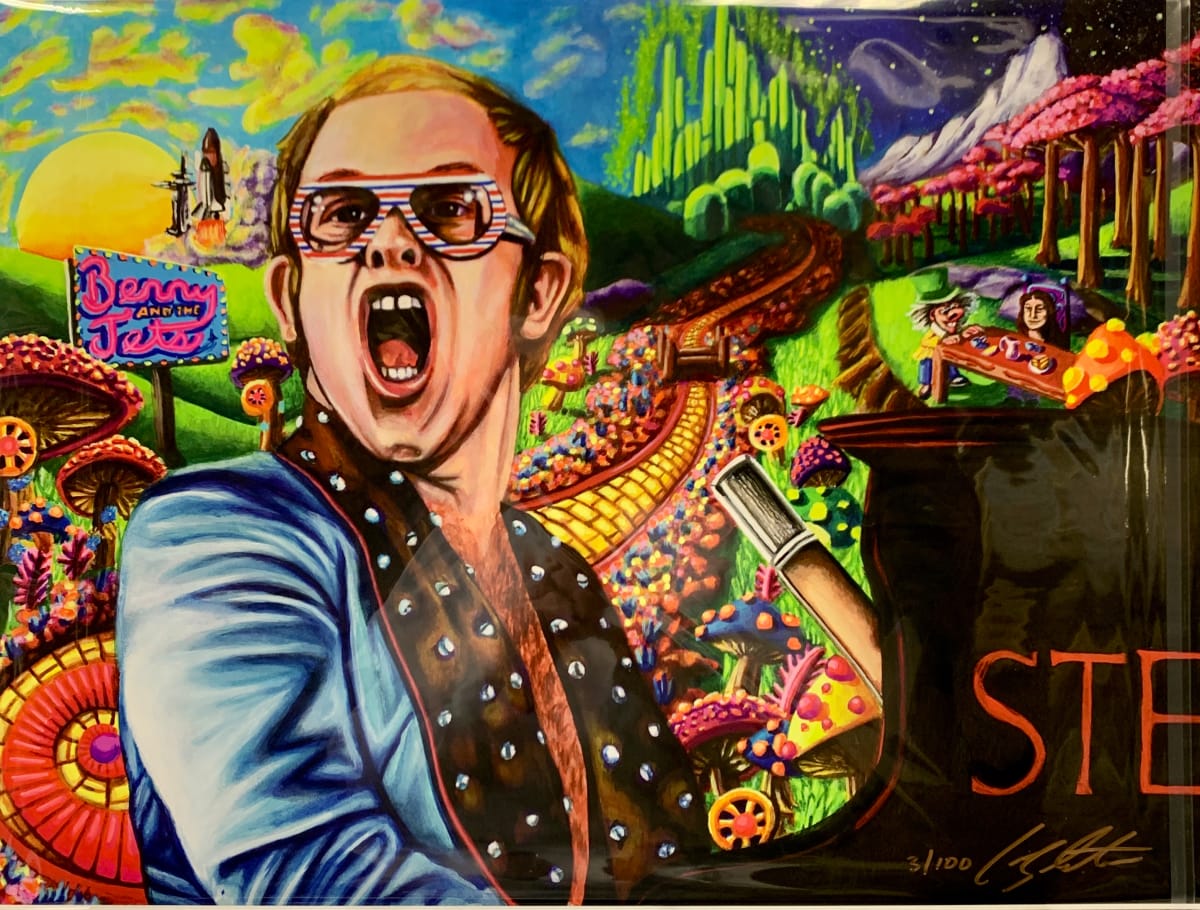 Elton John  3/100 by Cody Smith 