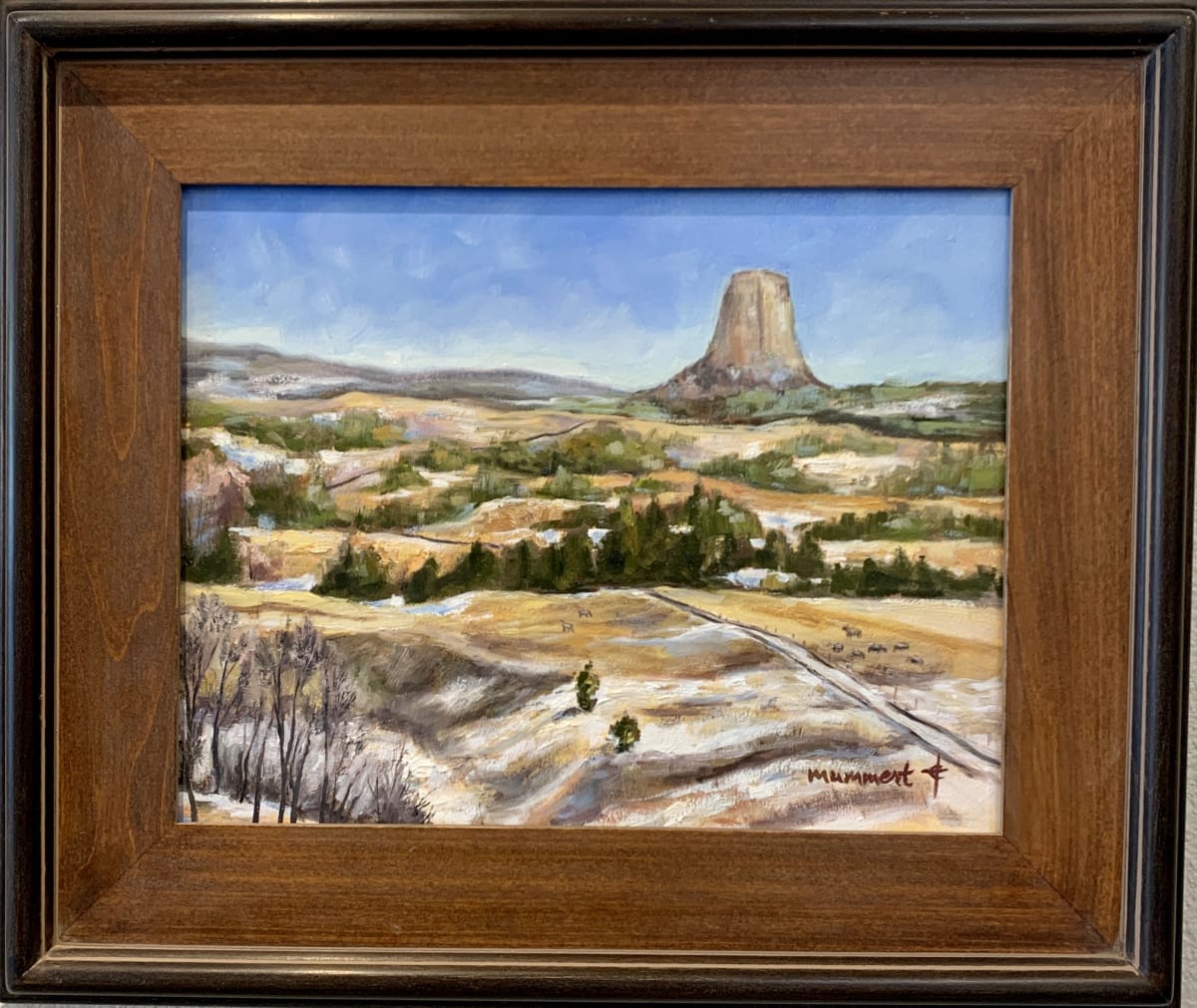 Two Track to the Tower by Stephanie Mummert 