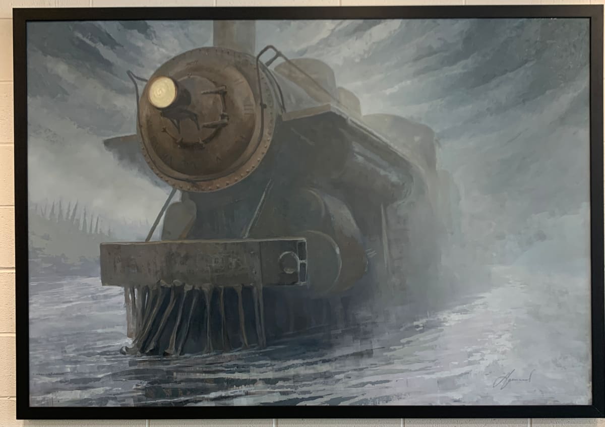Time Has No Meaning Around Here ORIGINAL by Gabe Leonard 