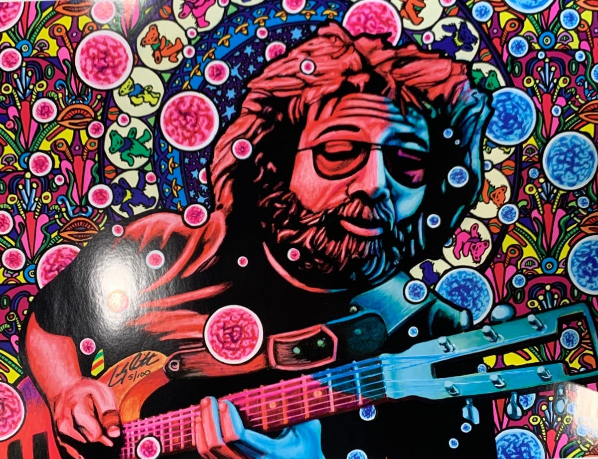Jerry Garcia 7/100 by Cody Smith, Image 1.